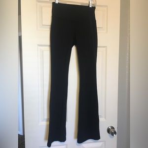 Prana Black Transform Flare Yoga Pant, Small